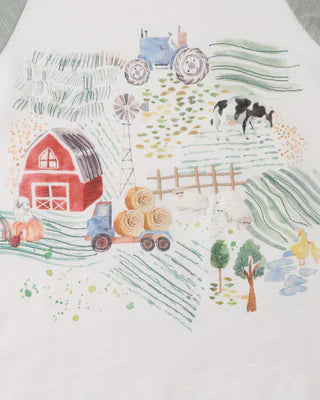 Minhaha Bébé CLAYTON FARM SCENE TEE