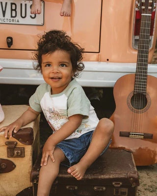 Minhaha Bébé CLAYTON FARM SCENE TEE