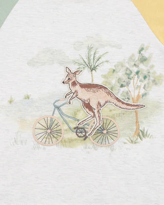 Minhaha Bébé IVAN CYCLING KANGAROO TEE