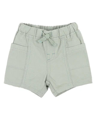 Minhaha Bébé BOYS SAGE GREEN SHORTS