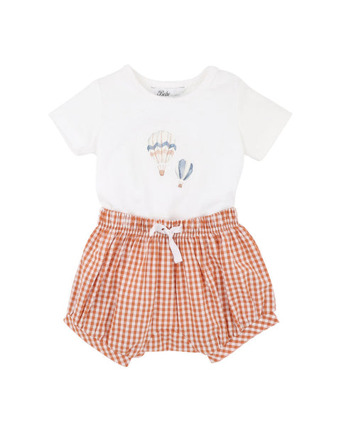 Minhaha Bébé HARLAN HOT AIR BALOON 2 PIECE SET