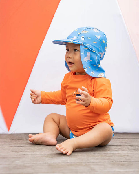 Minihaha Swim CONWAY PRINT LEGIONNAIRE HAT