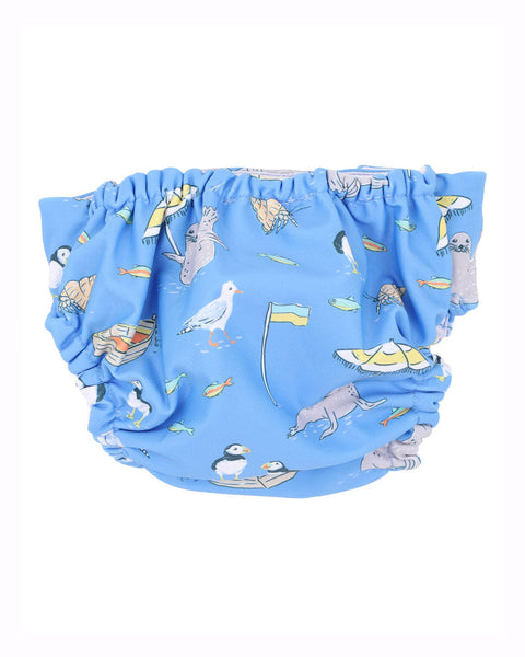 Minhaha CONWAY PRINT AQUA NAPPY