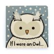 Jellycat If I Were An Owl Book 2x15x15cm