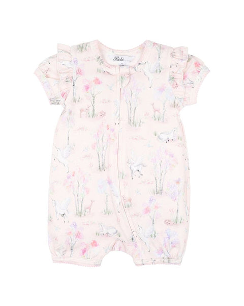 Bebe Florence Short Sleeve Romper