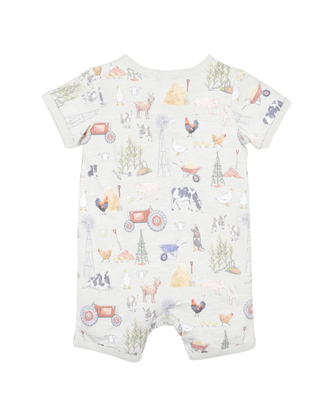 Bebe Chester Short Sleeve Romper