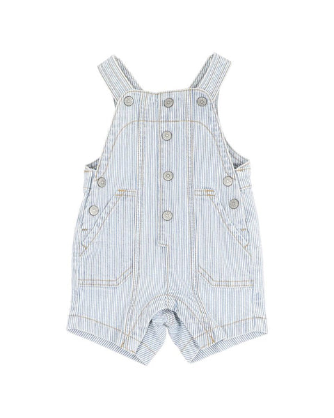 Bebe Indigo Stripe Overall