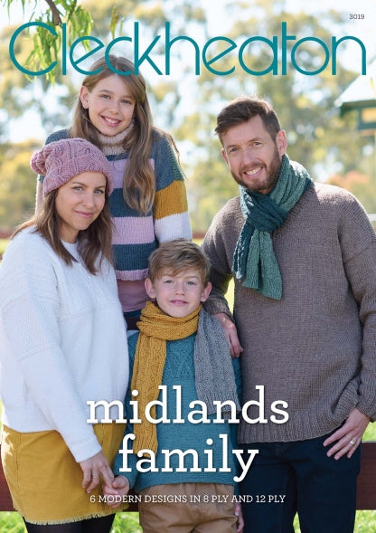 Cleckheaton Midlands Family Pattern Book 3019