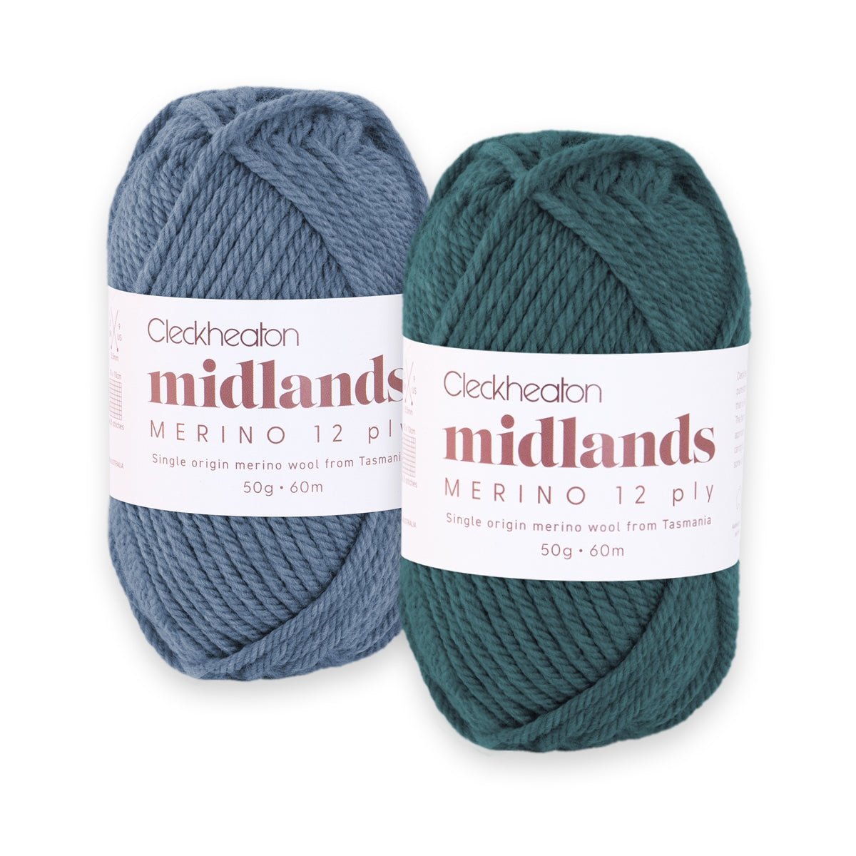 Cleckheaton Henley Jumper Pattern — Midlands Merino 12 ply
