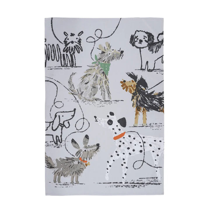 Ulster Weavers Dog Days Tea Towel - Cotton