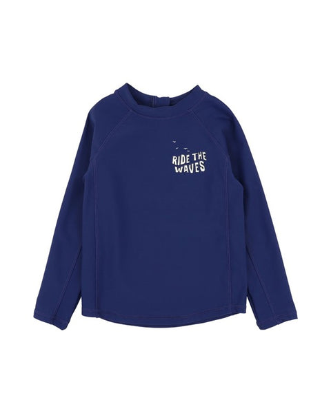 Minhaha BOYS NAVY LS RASH TOP 1-6 YRS