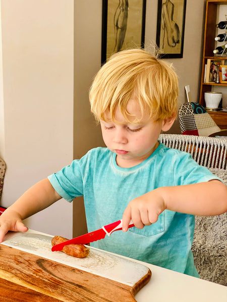 KiddiKutter Child Safe Knife - Red