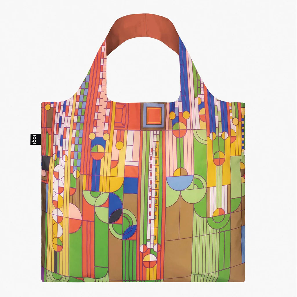 Shopper Bag LOQI - Frank Lloyd Wright Saguaro Forms Recycled Bag