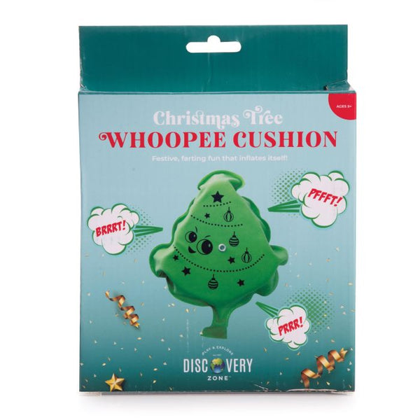 Christmas - WHOOPEE CUSHION CHRISTMAS TREE GREEN 15X4.5X16.5CM