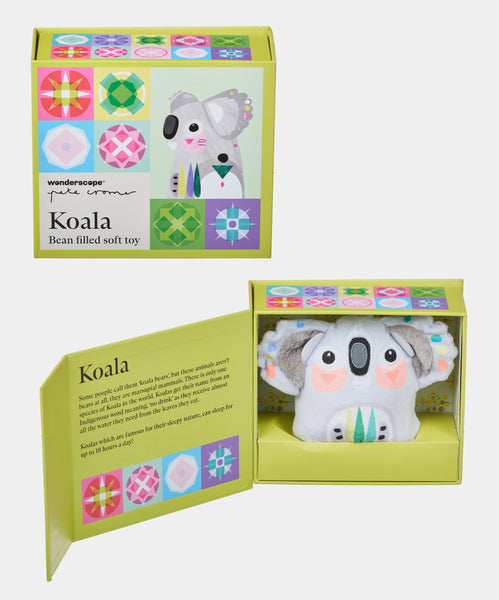 Wonderscope - Pete Cromer BEENIE TOY IN A BOX KOALA