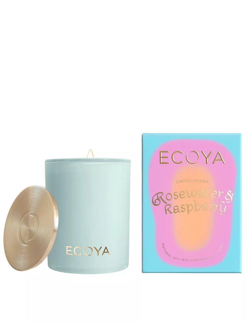 ECOYA High Summer Rosewater & Raspberry Madison Candle High Summer 400g