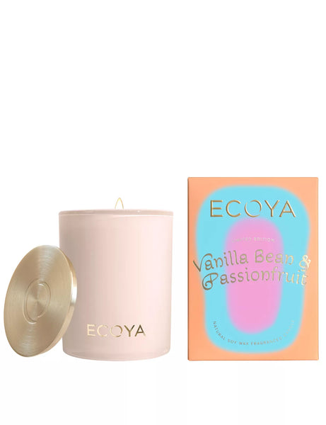 ECOYA High Summer Vanilla Bean & Passionfruit Candle High Summer 400g