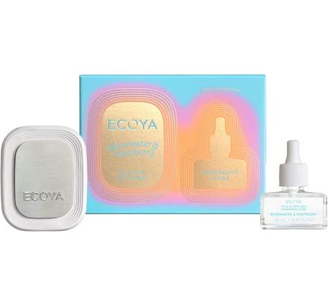 ECOYA High Summer Vanilla Bean & Passionfruit Plug-In Diffuser Set