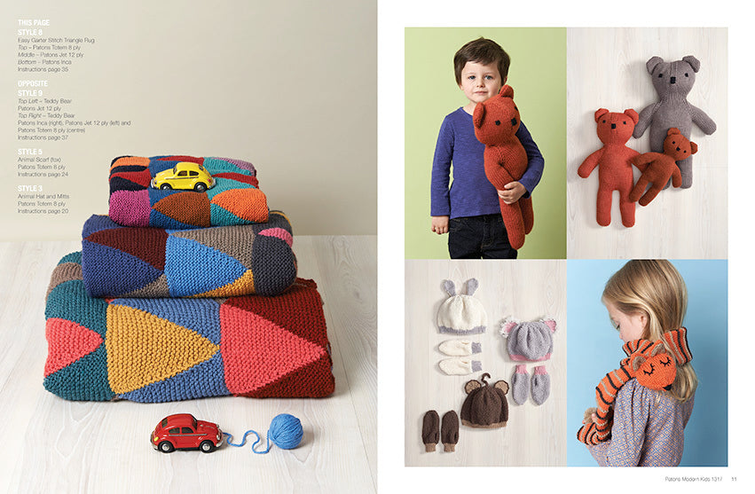 Hand Knits for Modern Kids — Book 1317