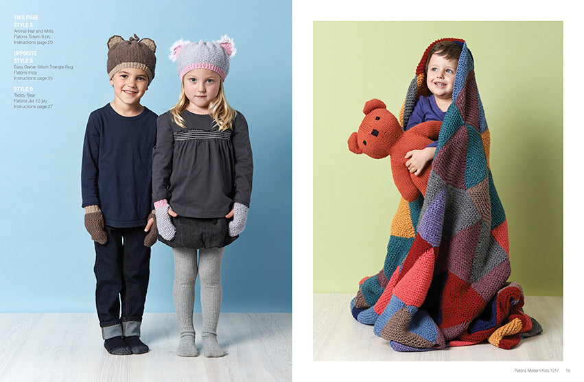 Hand Knits for Modern Kids — Book 1317