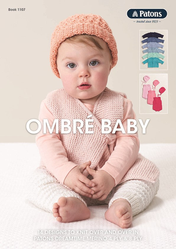 Ombre Baby Knitting Book 1107