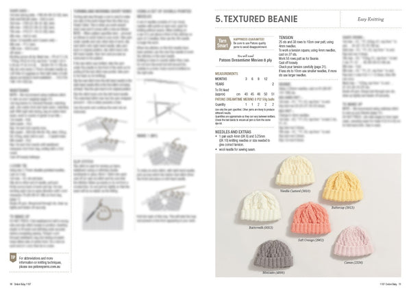 Ombre Baby Knitting Book 1107