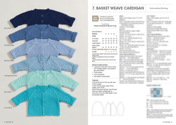 Ombre Baby Knitting Book 1107