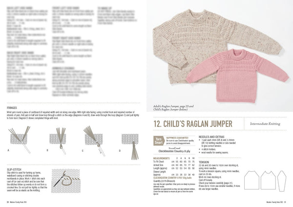 Modern Family Knits Knitting Book 363