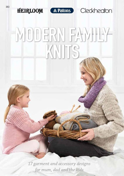 Modern Family Knits Knitting Book 363