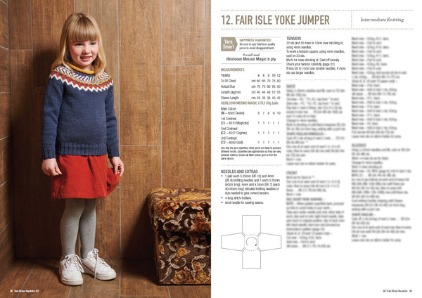 Kids Winter Wardrobe Knitting Book 367