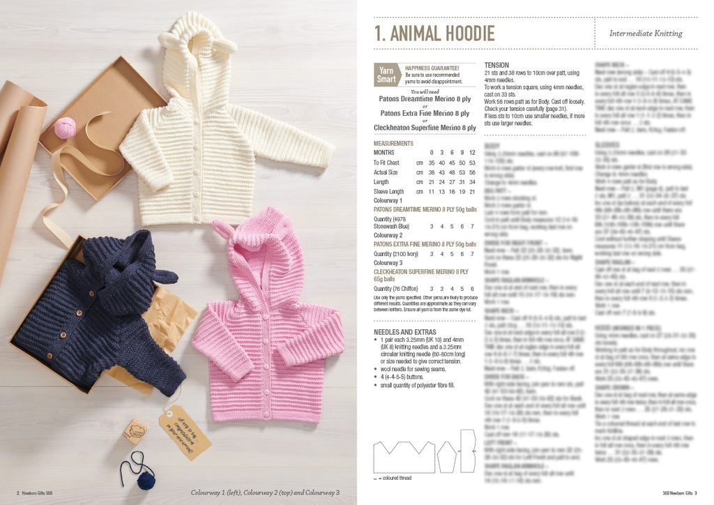 Newborn Gifts — Knitting Book 368
