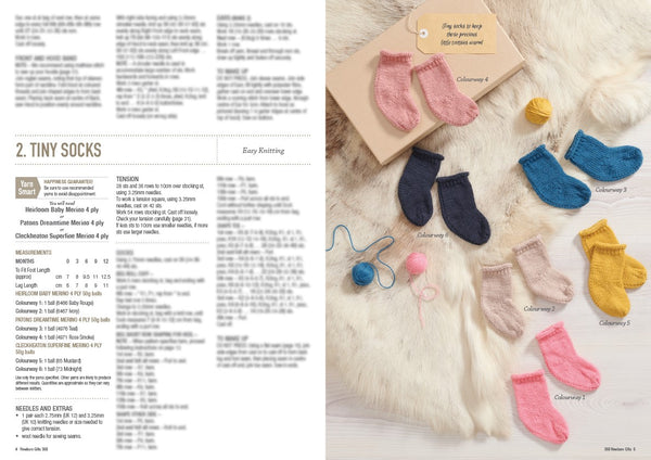 Newborn Gifts Knitting Book 368
