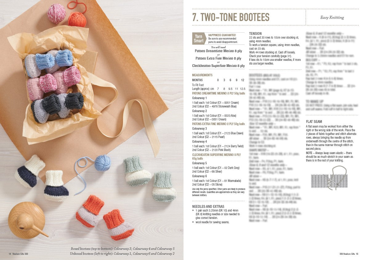 Newborn Gifts — Knitting Book 368
