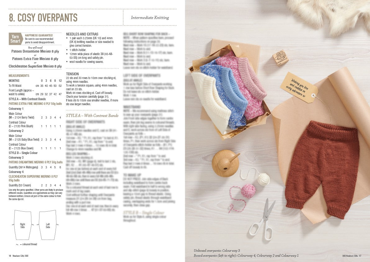 Newborn Gifts — Knitting Book 368
