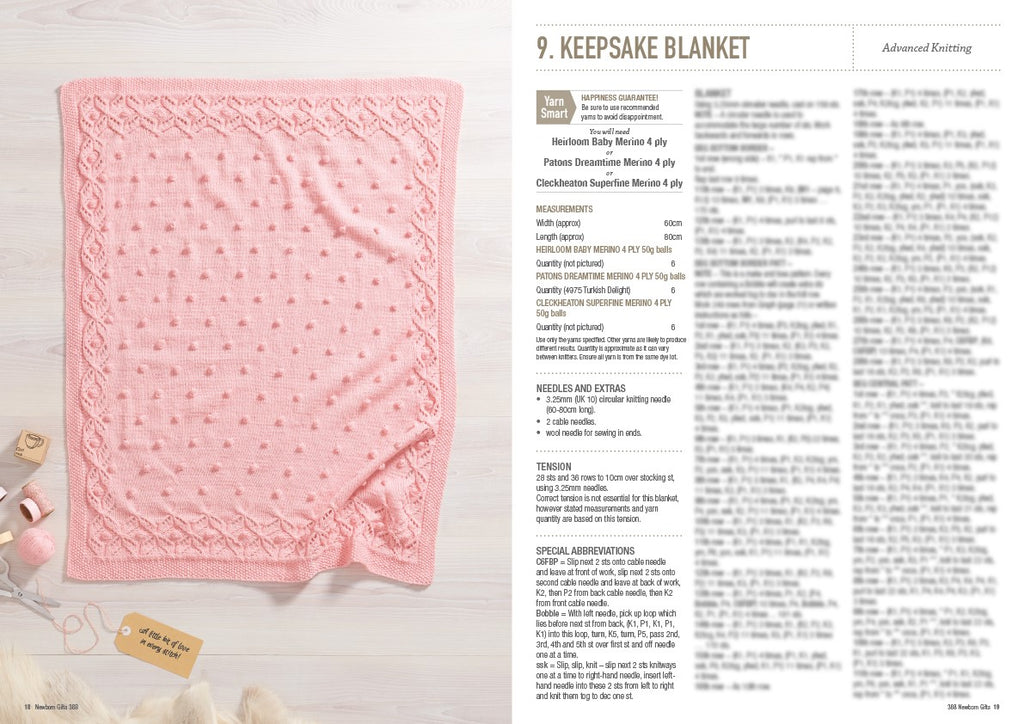 Newborn Gifts — Knitting Book 368