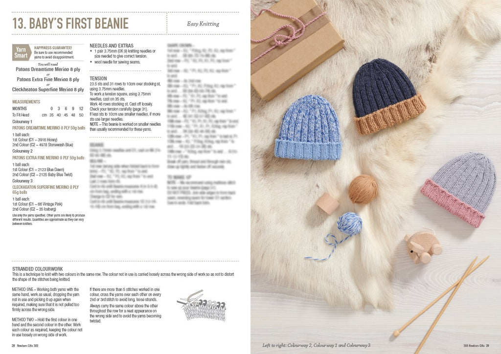 Newborn Gifts — Knitting Book 368