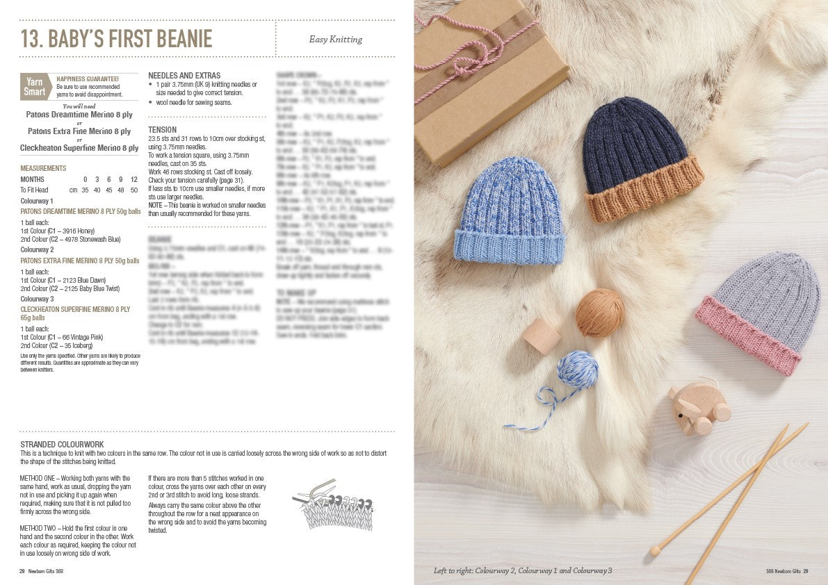 Newborn Gifts — Knitting Book 368