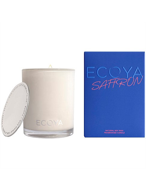 Ecoya Madison Soy Candle 400g — Sandalwood & Amber