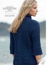 Knitting Pattern Aran Jacket