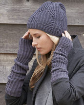 Knitting Pattern — Brioche Beanie & Mitts