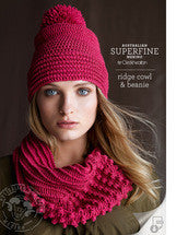 Crochet Pattern — Ridge Cowl & Beanie