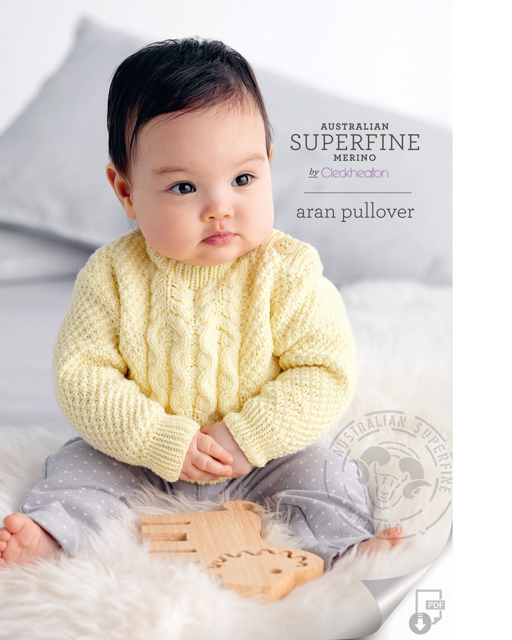 Knitting Pattern — Aran Pullover