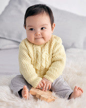 Knitting Pattern — Aran Pullover