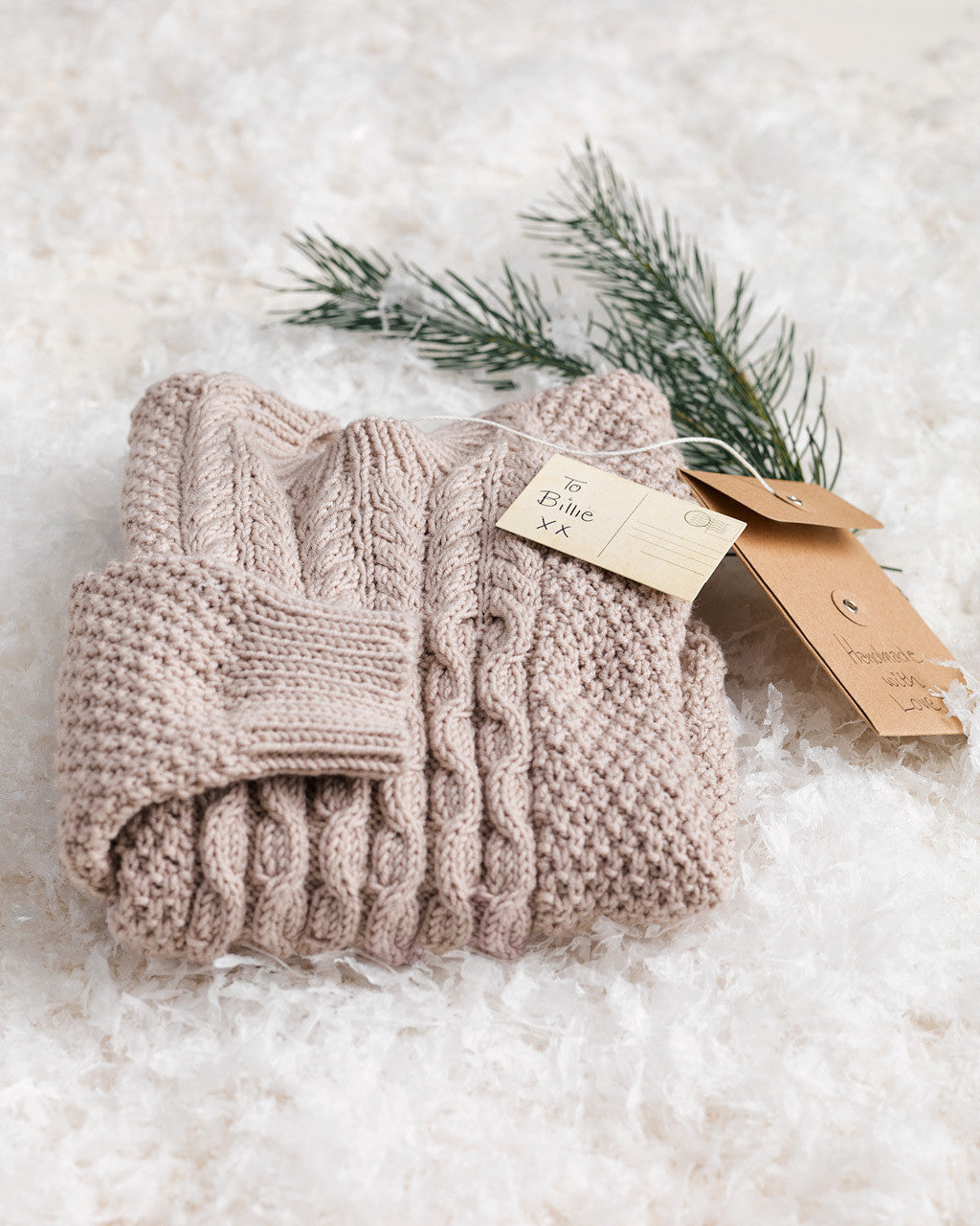 Knitting Pattern — Aran Pullover