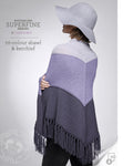 Knitting Pattern — Tri-colour Shawl & Kerchief
