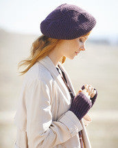 Knitting Pattern — Fisherman's Rib Beret & Mitts