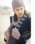 Knitting Pattern — Men's Beanie, Mitts & Scarf