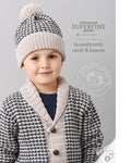 Knitting Pattern — Houndstooth Cardi & Beanie
