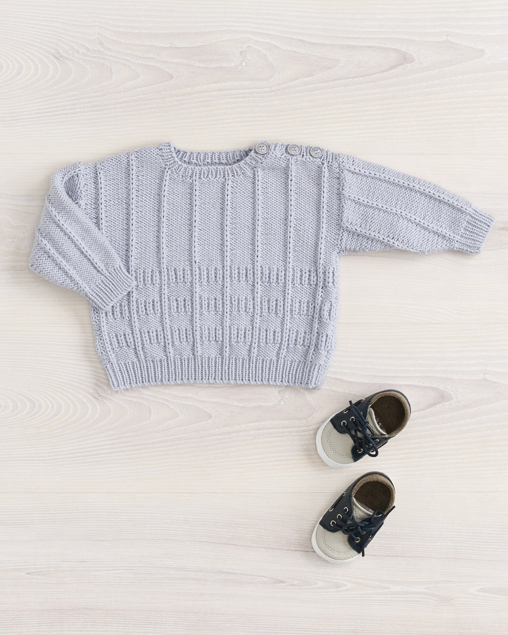 Knitting Pattern — Crew Neck Jumper
