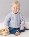 Knitting Pattern — Crew Neck Jumper